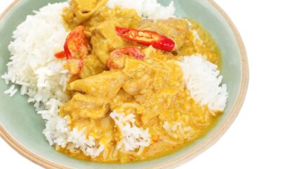 pollo al curry con il riso basmati