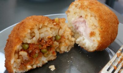 Arancini al burro e al sugo