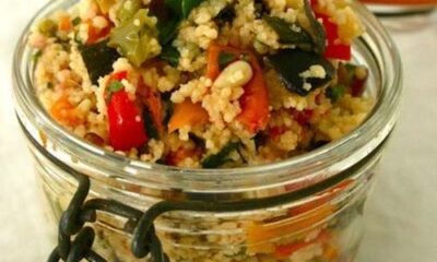 Il cous cous integrale con verdure con la ricetta semplice