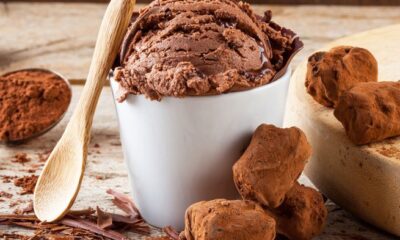 gelato vegano al cioccolato