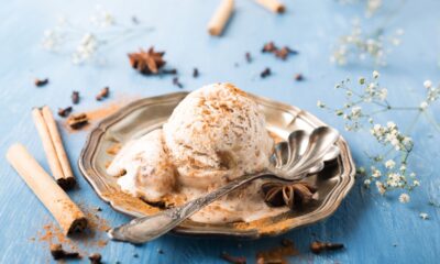 gelato allo zenzero e cannella