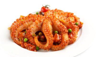 moscardini in umido con piselli