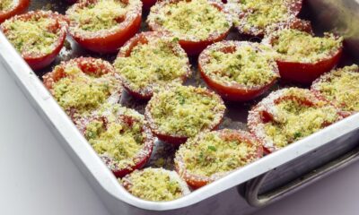 I pomodori gratinati al forno