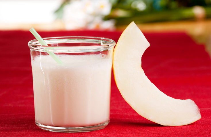Lo smoothie al melone bianco perfetto per una pausa rinfrescante