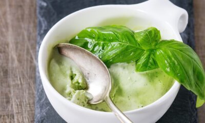 sorbetto al basilico