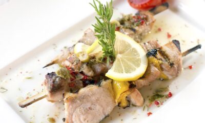 Spiedini di pesce spada