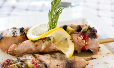 Spiedini di pesce spada alla siciliana