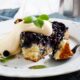 torta di mirtilli e ricotta