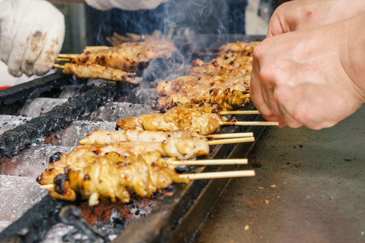 Gli yakitori : la ricetta degli spiedini di pollo alla giapponese
