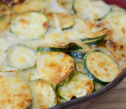 Le zucchine gratinate al parmigiano per un secondo sfizioso