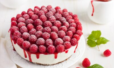 cheesecake yogurt lamponi