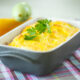 Il clafoutis salato con ricotta ideale per l'antipasto