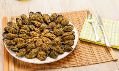 Le cozze gratinate con uovo perfette per l'antipasto