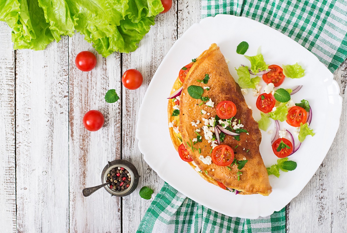 Come fare l&#8217;omelette fiori di zucca con la ricetta facile