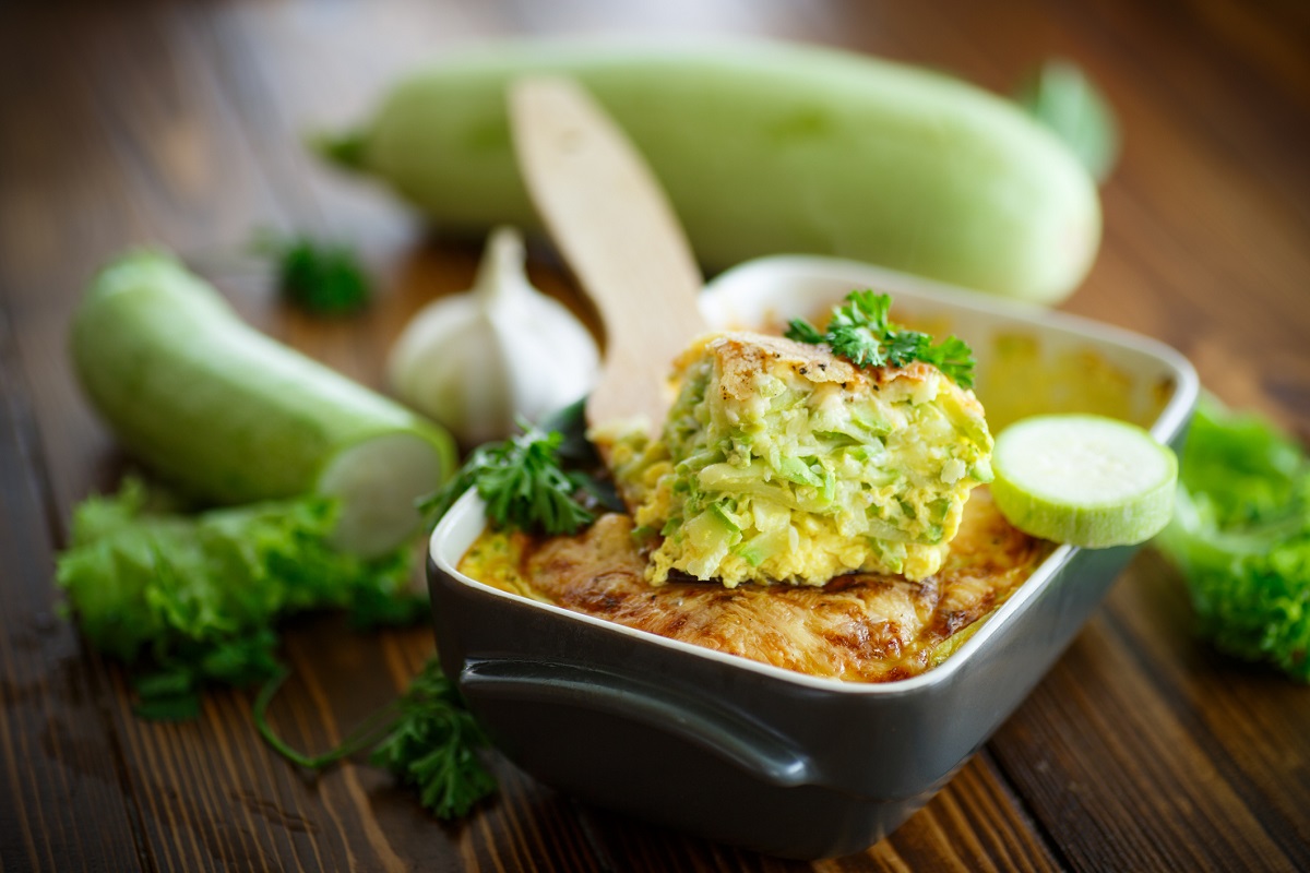 frittata di zucchine al forno