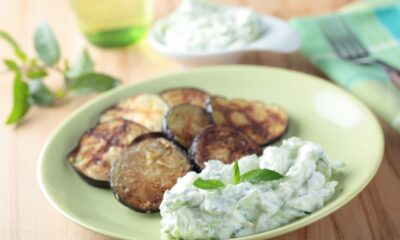 melanzane con yogurt greco