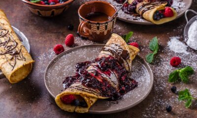 omelette con marmellata