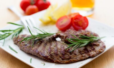 paillard di vitello alla griglia