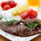 paillard di vitello alla griglia