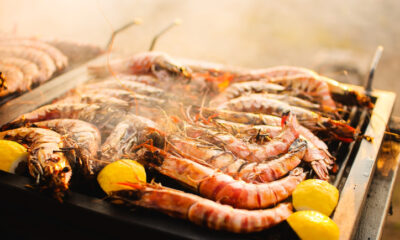 Scampi alla piastra