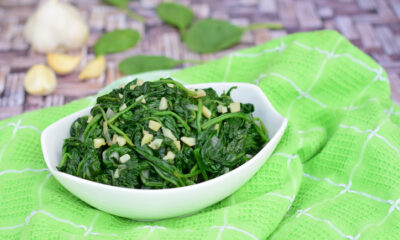 spinaci al microonde