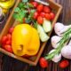5 antipasti di verdure crude