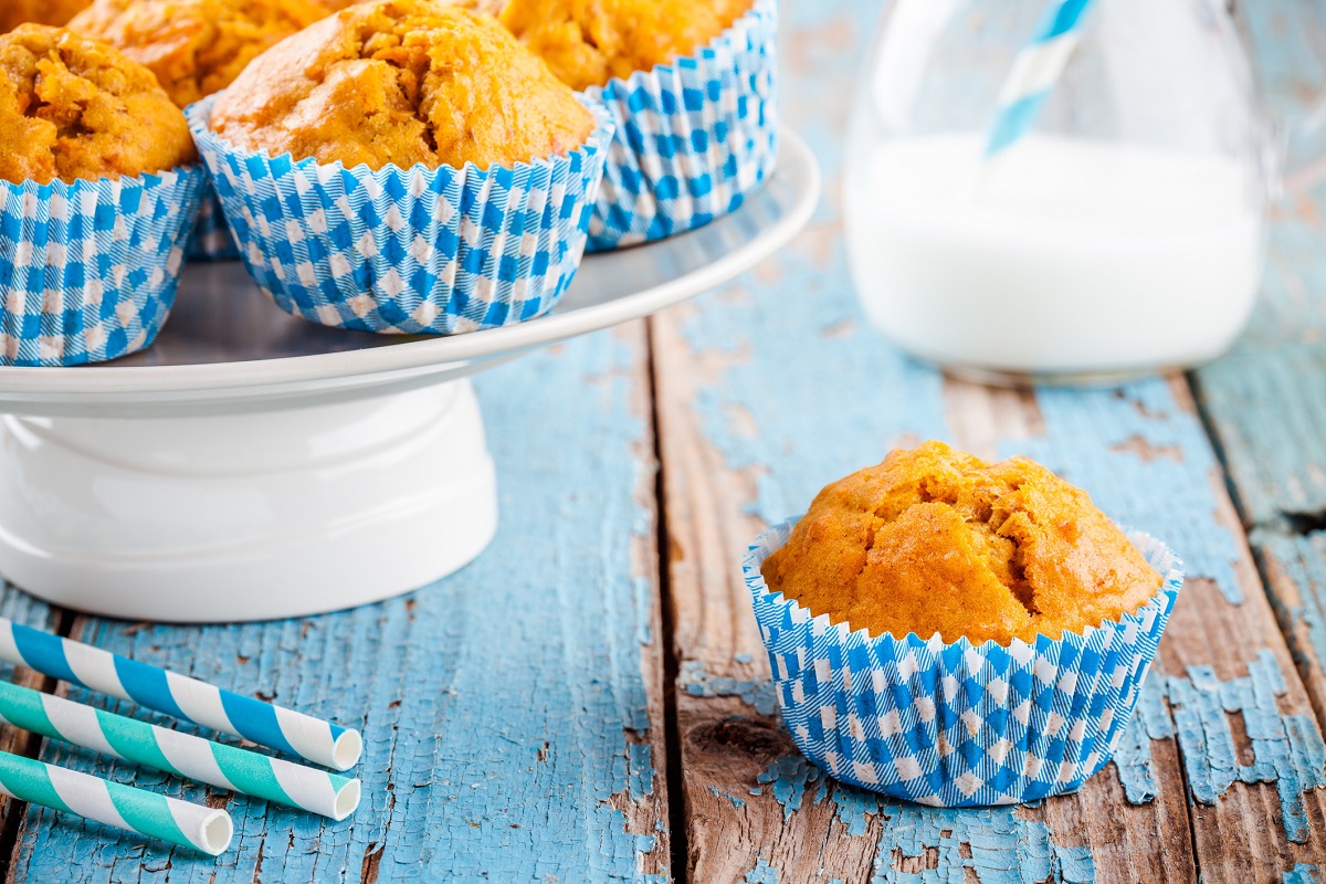 I muffin alle carote, la ricetta per la merenda