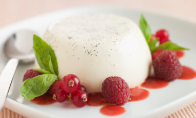 La panna cotta al cocco con la ricetta vegan