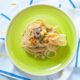 pasta con fiori di zucca e alici