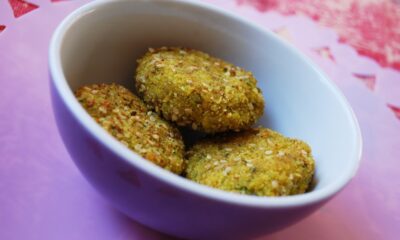 polpette di miglio con le verdure