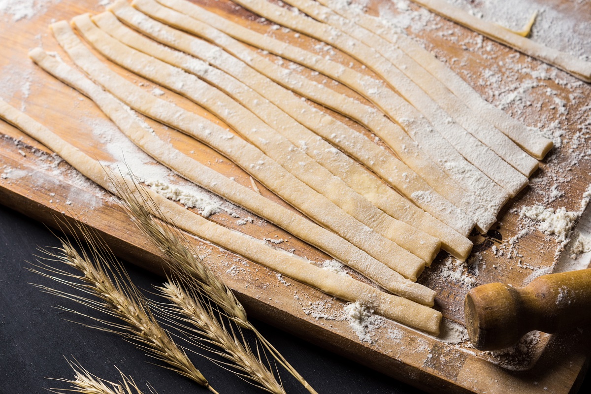 Le tagliatelle al kamut fatte in casa con la ricetta facile