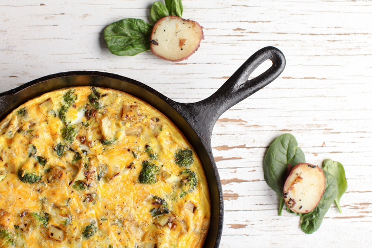 Come preparare la torta salata senza sfoglia di Cotto e Mangiato