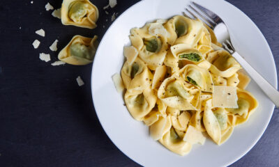 Tortellini zafferano e salsiccia