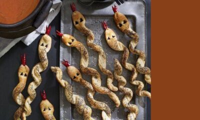 serpenti di pasta sfoglia