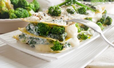 lasagne con broccoli e salsiccia