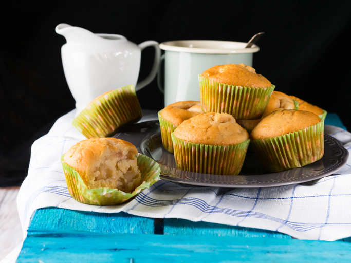 I muffin mele e cannella con la ricetta americana
