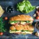 Panino con prosciutto crudo, Emmental e lattuga