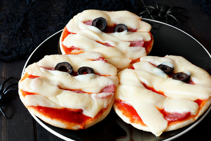 Le pizzette di Halloween facili e veloci da preparare: la ricetta