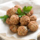 Polpette mortadella e pistacchi