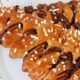 albero di Natale con pasta sfoglia e nutella