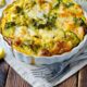 broccoli al forno con la mozzarella
