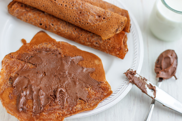 La ricetta golosa delle crepes al cacao