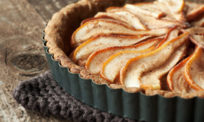 Crostata di castagne e pere