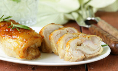 Involtini di pollo ripieni di pomodori secchi