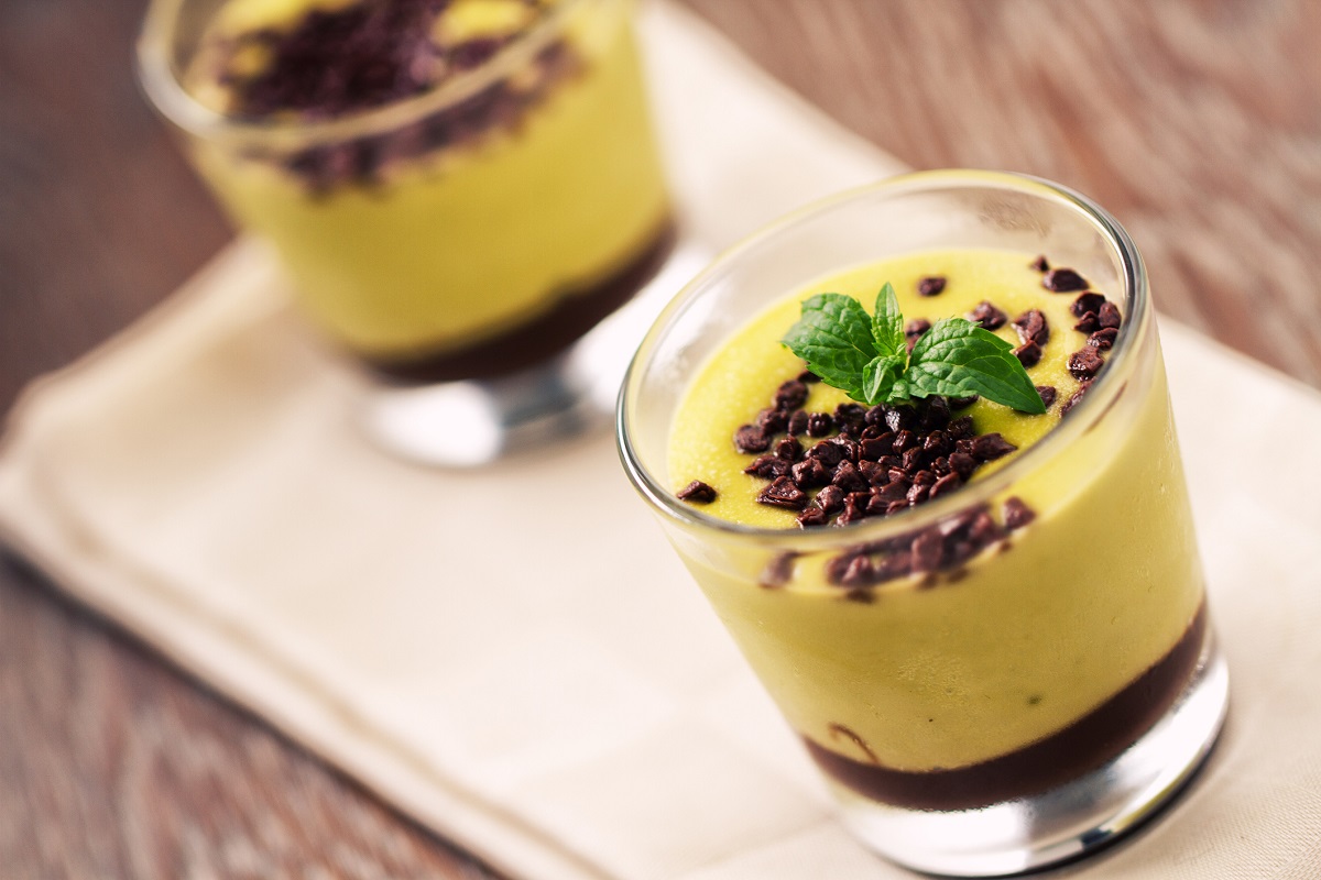 mousse al pistacchio