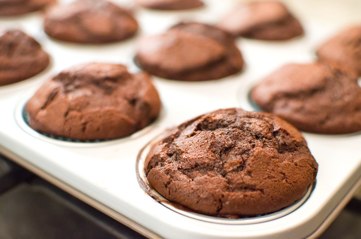 Muffin al cacao senza uova: la ricetta per la colazione