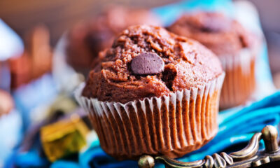 I muffin cioccolato e torrone perfetti per accompagnare il tè