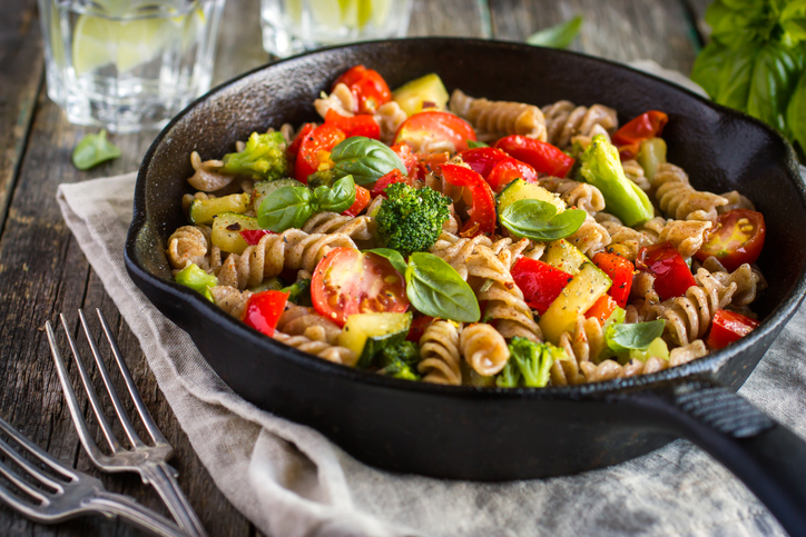 I condimenti light per pasta integrale facili da preparare