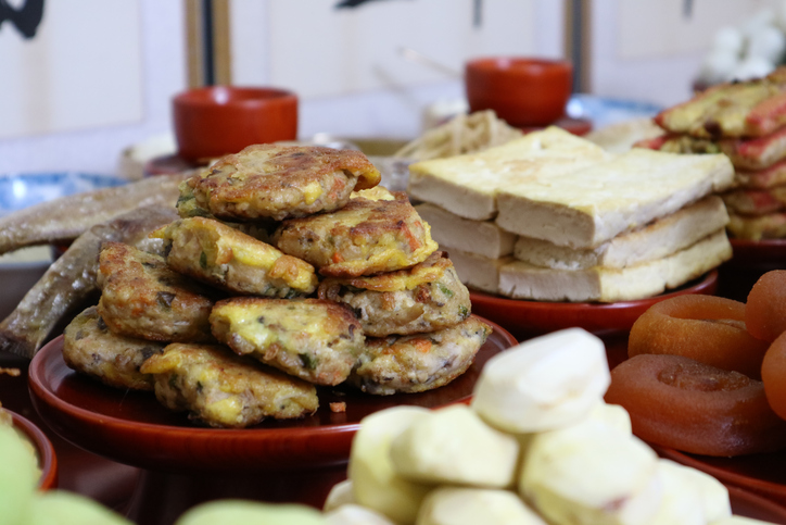 Le polpette di tofu e spinaci con la ricetta vegan