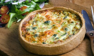 torta salata con la farina di quinoa